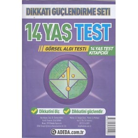 Dikkati Güçlendirme Seti 14 Yaş  Yaprak Test