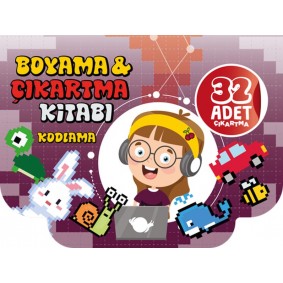 Boyama Ve Çıkartma Kitabı Kodlama Boyama Ve Çıkartma Kitabı Kodlama