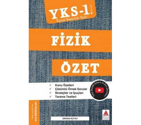 Delta Kültür YKS 1. Oturum Fizik Özet (TYT)