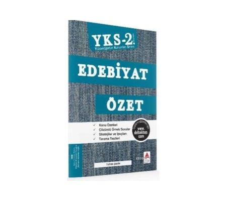 Delta Kültür YKS 2. Oturum Edebiyat Özet