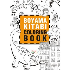 Boyama Kitabı - Coloring Book - 24X33,5 cm Boyama Kitabı - Coloring Book - 24X33,5 cm