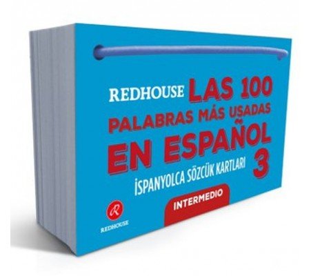 Redhouse Las 100 Palabras Mas Usadas En Espanol - İspanyolca Sözcük Kartları 3 Redhouse Las 100 Palabras Mas Usadas En Espanol - İspanyolca Sözcük Kartları 3