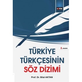 Türkiye Türkçesinin Söz Dizimi Türkiye Türkçesinin Söz Dizimi