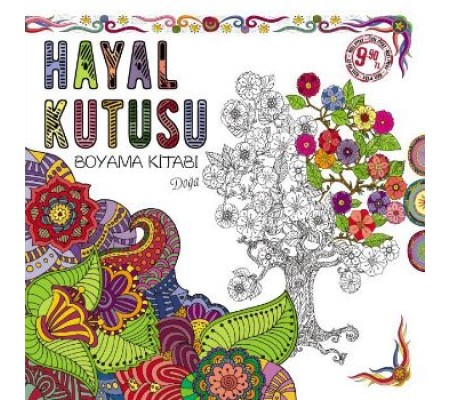 Hayal Kutusu Boyama Kitabı - Doğa