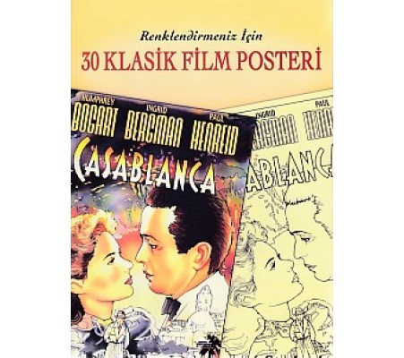 Renklendirmeniz İçin - 30 Klasik Film Posteri