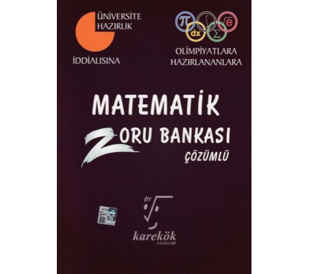 Karekök Matematik Zoru Bankası Çözümlü (Yeni)