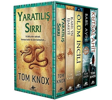 Tom Knox Macera Gerilim Serisi Kutulu Özel Set (5 Kitap)