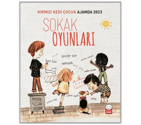 Kırmızı Kedi Çocuk Ajanda 2023 - Sokak Oyunları