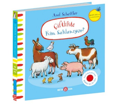 Çiftlikte Kim Saklanıyor-Alex Scheffler (Keçe Kapakçıklı Kitap)