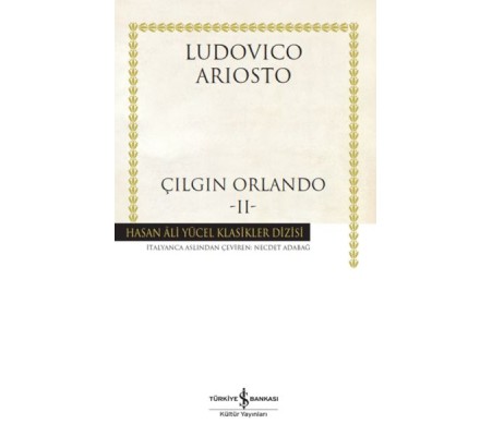 Çılgın Orlando II - Hasan Ali Yücel Klasikleri (Ciltli)