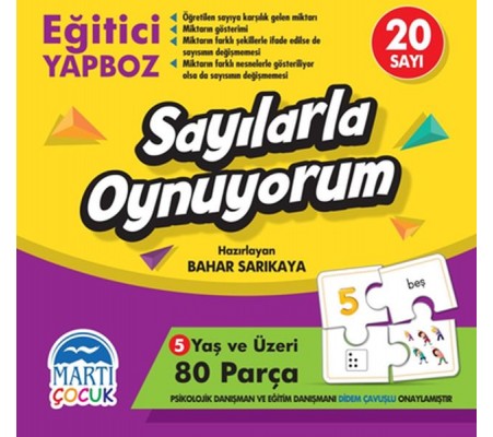 Sayılarla Oynuyorum - Eğitici Yapboz