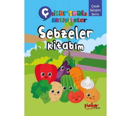 Çıkartmalı Aktiviteler Sebzeler Kitabım