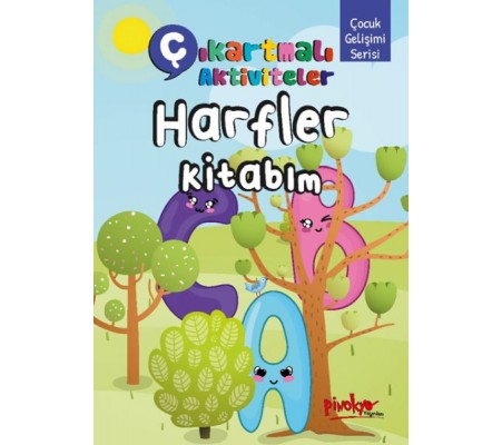 Çıkartmalı Aktiviteler Harfler Kitabım