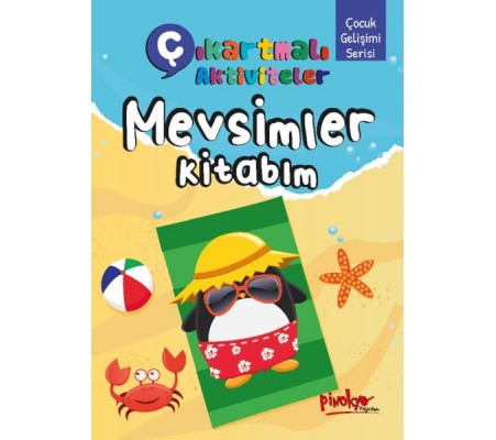 Çıkartmalı Aktiviteler Mevsimler Kitabım