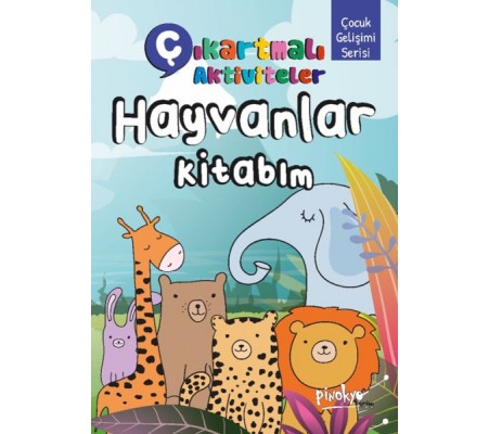 Çıkartmalı Aktiviteler Hayvanlar Kitabım