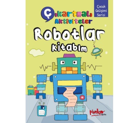 Çıkartmalı Aktiviteler Robotlar Kitabım