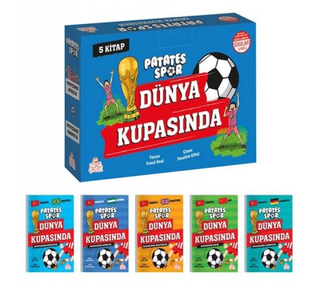 Patatesspor Dünya Kupasında(5 Kitap + Soru Kitapçığı)