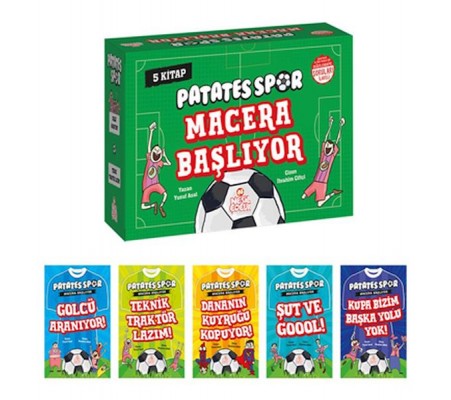 Patatesspor Macera Başlıyor (5 Kitap+Soru Kitapçığı)