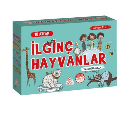 İlginç Hayvanlar(10 Kitap)