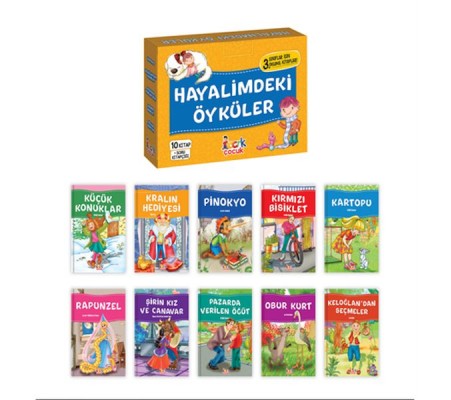 Hayalimdeki Öyküler– (10 Kitap+Soru Kitapçığı)