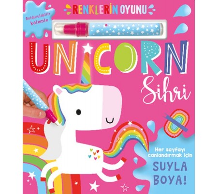 Renklerin Oyunu – Unicorn Sihri (Su Doldurulabilir Kalemli)