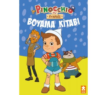 Pinocchio and Friends - Boyama Kitabı 3