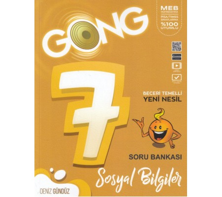 Gong 7. Sınıf Sosyal Bilgiler Beceri Temelli Yeni Nesil Soru Bankası