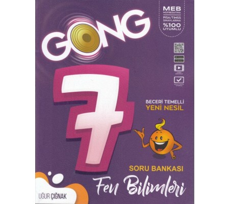 Gong 7. Sınıf Fen Bilimleri Beceri Temelli Yeni Nesil Soru Bankası