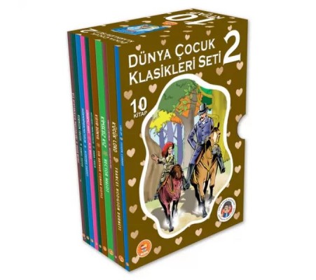 Dünya Çocuk Klasikleri Seti-2 (10 Kitap)