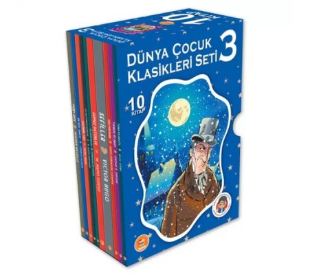 Dünya Çocuk Klasikleri Seti-3 (10 Kitap)