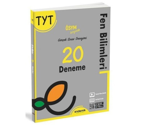 Endemik TYT Fen Bilimleri 20 Deneme