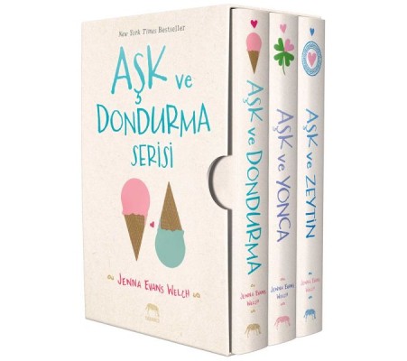 Aşk ve Dondurma Serisi Kutulu Set (3 Kitap Takım)