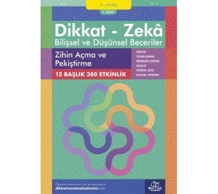 Zihin Açma ve Pekiştirme (9 - 10 Yaş) - Dikkat Zeka