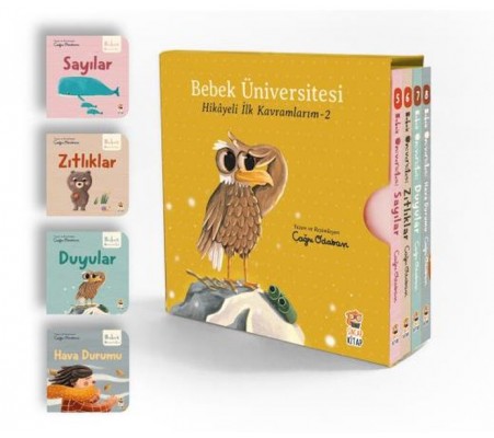 Bebek Üniversitesi Set 2 (4 Kitap)