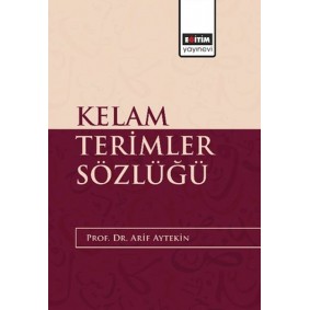 Kelam Terimler Sözlüğü Kelam Terimler Sözlüğü