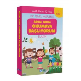 Adım Adım Okumaya Başlıyorum İlk Okuma Kitapları Set (10 Kitap) Adım Adım Okumaya Başlıyorum İlk Okuma Kitapları Set (10 Kitap)