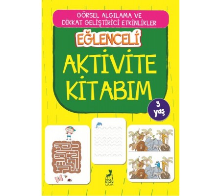 Eğlenceli Aktivite Kitabım - 3 Yaş