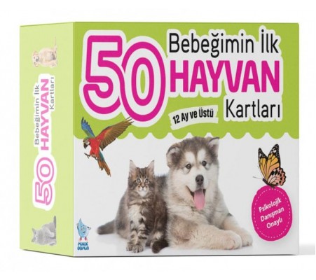 Bebeğimin İlk 50 Hayvan Kartları