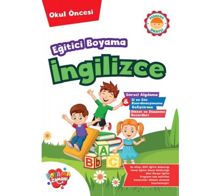 Eğitici Boyama - İngilizce