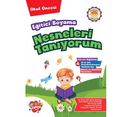 Eğitici Boyama - Nesneleri Tanıyorum