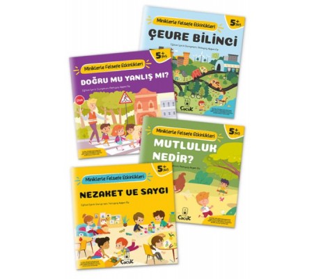 Miniklerle Felsefe Etkinlikleri Serisi (4 Kitap)