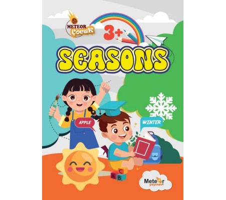 Seasons (Mevsimler) Türkçe – İngilizce Boyama Kitabı