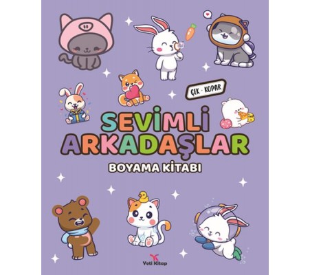Sevimli Arkadaşlar Boyama Kitabı