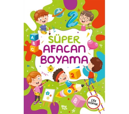 Süper Afacan Boyama Kitabı