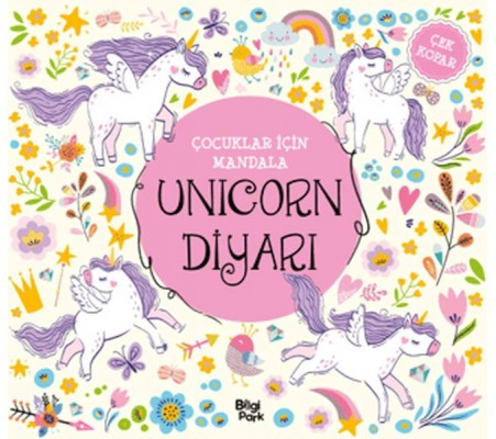 Çocuklar İçin Mandala - Unicorn Diyarı