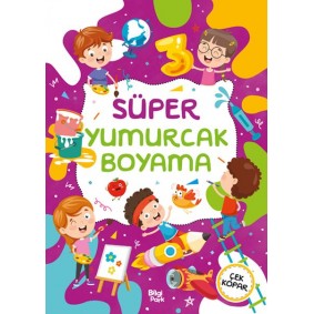 Süper Yumurcak Boyama Kitabı