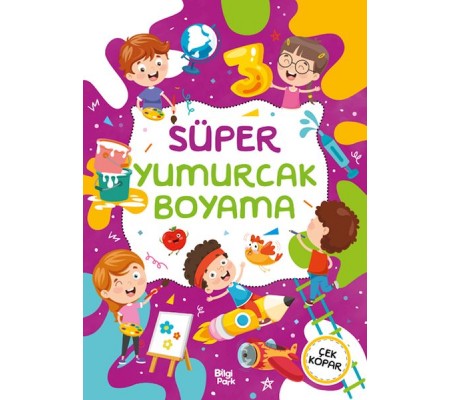 Süper Yumurcak Boyama Kitabı
