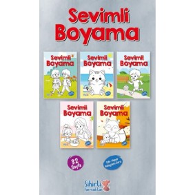 Sevimli Boyama 5 Çeşit 25’li Paket Sevimli Boyama 5 Çeşit 25’li Paket
