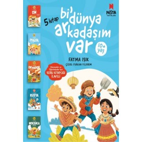 Bi' Dünya Arkadaşım Var (5 Kitap + Soru Kitapçığı)