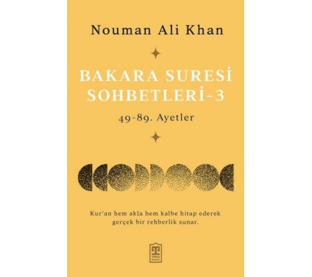 Bakara Suresi Sohbetleri – 3
